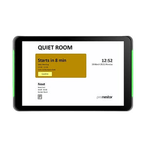 IAdea XDS-1078 10.1” Smart Interactive Room Panel | Advanced Meeting Room Display