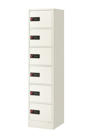 EIKO LK-406W Secure Storage Locker, White Finish – SKU LK-406W