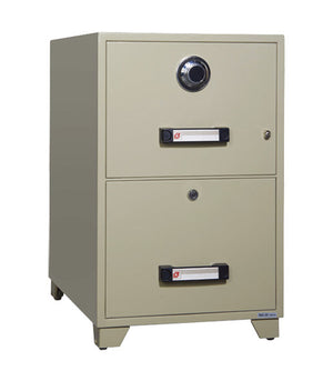 EIKO TB4C-2D Two-Door Fire-Resistant Filing Cabinet, SKU TB4C-2D