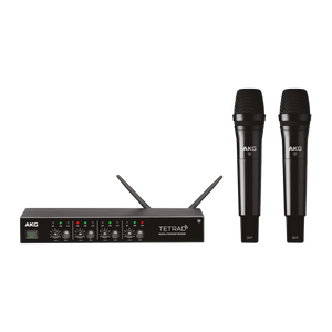 AKG DMS Tetrad Digital Wireless Vocal Set P5 Professional Digital Four Channel Wireless System