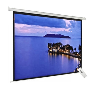 Anchor ANEAV360 180" Motorised Projector Screen – 4:3, Remote Control