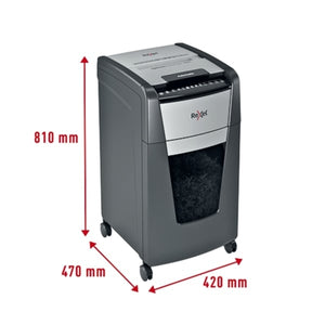 Rexel Optimum Auto+225X 225 Sheet 80 gsm P-4 Jam-Free Auto Reverse Function Cross Cut Shredder