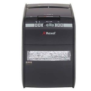Buy Rexel Auto+ 90X Cross Cut Shredder in Dubai, Sharjah, Abu Dhabi, Ajman, Al Ain, Ras Al Khaimah, Fujairah, Umm al Quwain, UAE