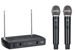 Ahuja AWM495V2 Dual Channel VHF Wireless Microphone System