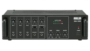 Ahuja SSA100M 5-Microphone 2-Aux Input Amplifier