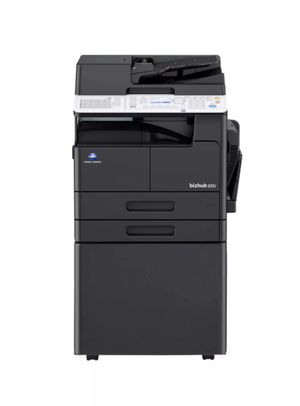 Konica Minolta bizhub 225i 22/8 PPM Monochrome Printer with Copy, Scan, and Fax for Small Offices Monochrome Printer