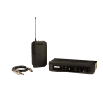 Shure Wireless System With Receiver Bodyback and Guitar Cable