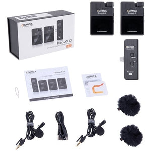 Comica Audio BoomX-D UC2 Ultracompact Digital Wireless Microphone System