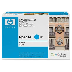 HP 644A Cyan Original LaserJet Toner Cartridge Q6461A