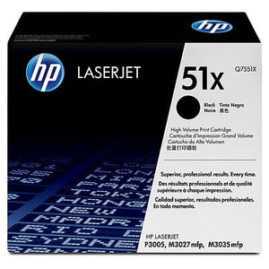 HP 51X Black Original LaserJet Toner Cartridge Q7551X
