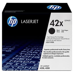 HP 42X Black Original LaserJet Toner Cartridge Q5942X
