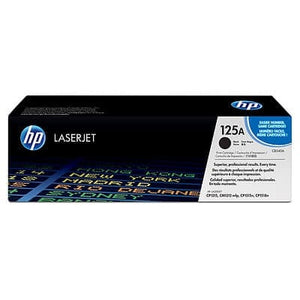 HP 125A Black Original LaserJet Toner Cartridge CB540A