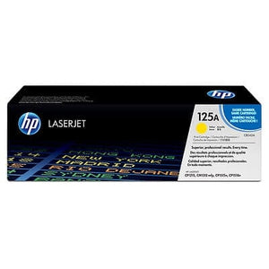 HP 125A Yellow Original LaserJet Toner Cartridge CB542A