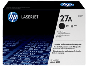 HP 27A Black Original LaserJet Toner Cartridge C4127A