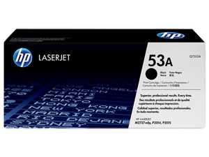 HP 53A Black Original LaserJet Toner Cartridge Q7553A