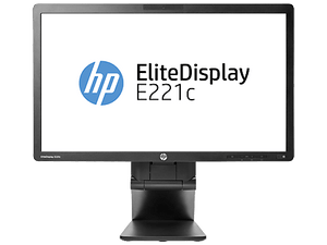 HP EliteDisplay E221c 21.5" Webcam LED Backlit Monitor