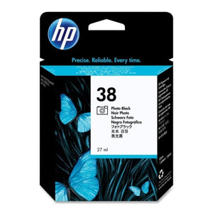 HP 38 Photo Black Original Ink Cartridge C9413A