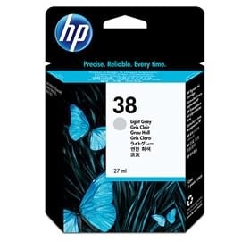 HP 38 Light Gray Ink Cartridge C9414A