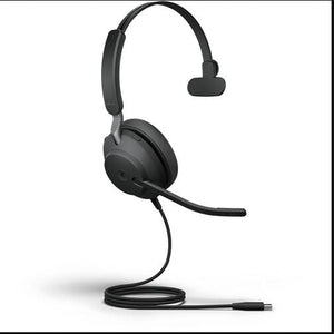 Jabra Evolve2 40 Mono Wired Headphone