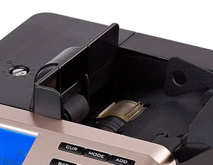 Cassida Cube Compact Mixed Denomination Counter - High-Speed Currency Counting Machine