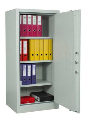 ChubbSafes SIZE 325 WITH 3 SHELVES FIRE RESISTANT ARCHIVE CABINET, KEY LOCK