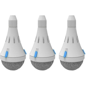 ClearOne Ceiling Microphone Array Analog-X 3 Array 6 Channel White Bundle