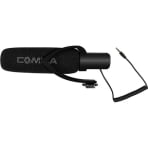 Comica Audio CVM-V30-PRO-B Supercardioid Directional Shotgun Mic with 3.5mm Jack