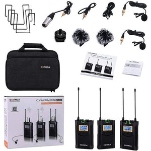 Comica Audio CVM-WM100 PLUS A Wireless Microphone System