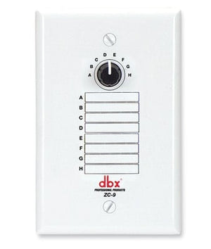 dBx ZC9 Wall-Mounted Zone Controller
