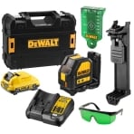 Dewalt DCE088D1G-GB 10.8V 35M Green Beam Cross Line Laser