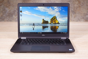 Dell Latitude E5470U, Intel Core i7-6600U, Fingerprint Reader and Smart Card Reader, 8GB, 500GB, Backlit Dual Pointing Keyboard, DOS, Basic Warranty