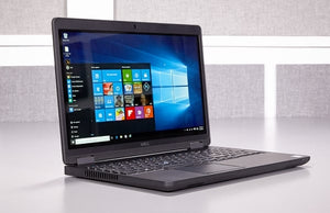 Dell Latitude E5570U, Intel Core i5-6200U, Fingerprint Reader and Smart Card Reader, 4GB Memory, 500GB Hard Drive, Windows 7 Professional (64Bit) English (Includes Windows 10 Pro License)