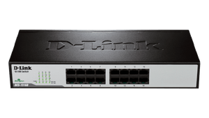 D-Link DES-1016D 16-Port Fast Ethernet Unmanaged Desktop Switch