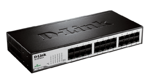 D-Link DES-1024D 24-Port Fast Ethernet Unmanaged Desktop/Rackmount Network Switch