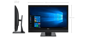 Dell OptiPlex 7440 All-in-One 23.8" FHD Touch Display Desktop (Core i5, 500GB, 4GB, Win 8.1 Pro)