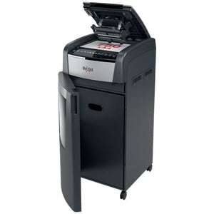 Rexel Optimum Auto+750M 750 Sheet 80 gsm P-5 Jam-Free Auto Reverse Function Micro Cut Shredder