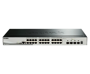 D-Link Gigabit Stackable Smart Managed Switch with 10G Uplinks
