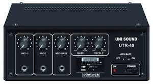 Ahuja UTR40 3-Microphone 1-Aux Input PA Amplifier