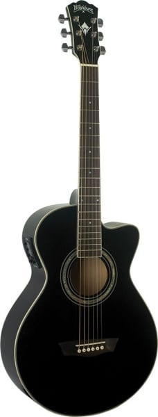 Washburn EA10B Petite Jumbo Acoustic Electric Guitar