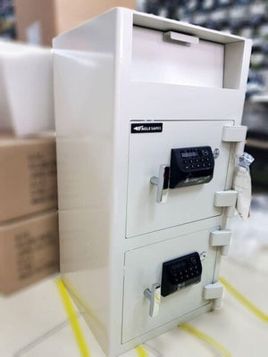 Eagle S-782EK TWIN DOOR DEPOSITORY SAFE (DIGITAL + KEY LOCK)