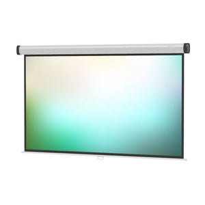 Dalite 38827 Easy Install Manual Projection Screen with CSR – 78"x78", 106" Diagonal