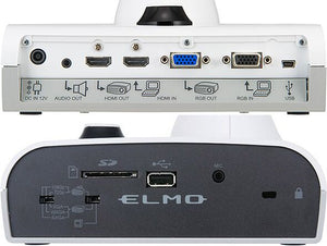 ELMO L‑12iD Interactive Document Camera – 12× Optical Zoom, Full HD