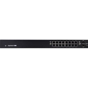 Ubiquiti EdgeSwitch 16-Port 150-W Managed PoE+ Gigabit Switch with SFP