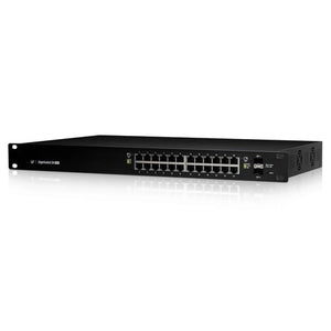 Ubiquiti EdgeSwitch 24-Port 250-W Managed PoE+ Gigabit Switch with SFP