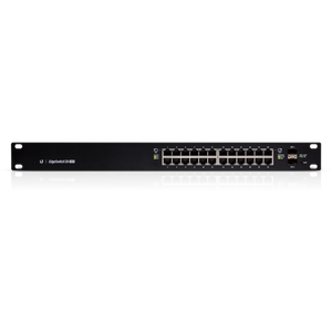 Ubiquiti EdgeSwitch 24-Port 500-W Managed PoE+ Gigabit Switch with SFP