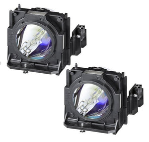 Panasonic ET-LAD70W Compatible Replacement Unit (Set of Two Bulbs)