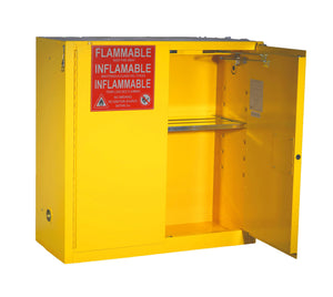 SAI-U Flammable Safety Cabinet SC2030Y, Leak-Proof Emergency Storage, SKU: SC2030Y