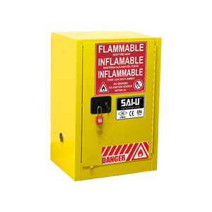 SAI-U Flammable Safety Cabinet SC2012Y – Safe Storage for Flammable Liquids, Leak-Proof