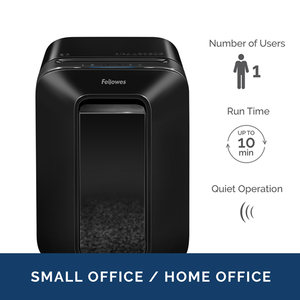 Fellowes Powershred® LX200 Micro-Cut Shredder (Black)
