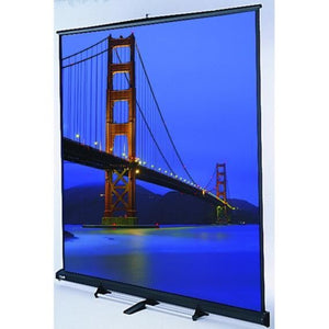 Da-Lite Carpeted Floor Model C Manual Projection Screen with 106” Diagonal